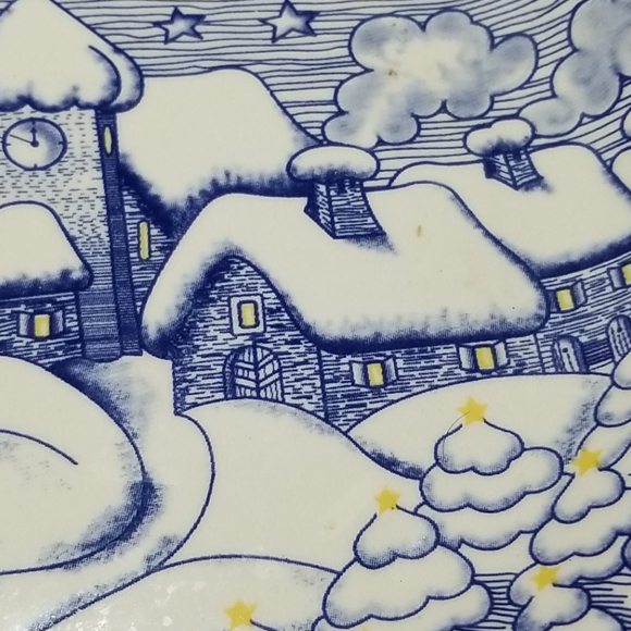 Christmas Plate Made in Ecuador - Picture 3 of 4